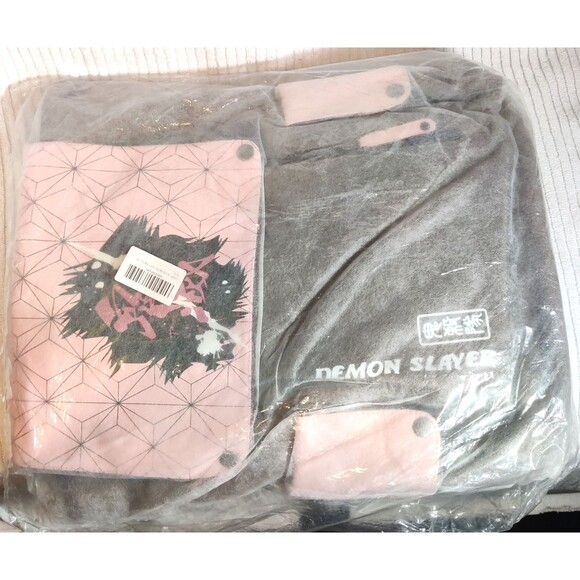 Demon Slayer Nezuko Official Laptop Backpack Canvas Printed Student Bag New - Picture 7 of 10